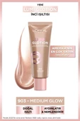 L'Oreal Paris Glotion All-in-one Doğal Işıltı 903 - Medium Glow 40 ml  Highlighter, Likit Aydınlatıcı - 1
