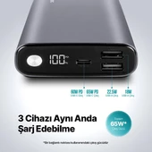 Ttec 2BB216 Recharger Pro LCD 15.000 Mah Pd 65W Taşınabilir Hızlı Şarj Aleti/Powerbank - 3