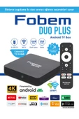 Fobem Duo Plus 4K Android TV Box Medya Oynatıcı - Ses Komutlu Wi-Fi 2 Gb Ram 16 GB Hafıza - 1