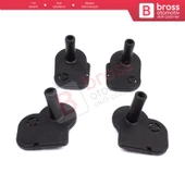 Ford Focus MK1 C170 1998-2005 2S418C342BRTK için Radyatör Montaj Bağlantı Braketi Sağ Sol Takım - 4