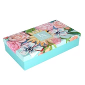 Luckyart Peony Desenli 6 lı Bone China Porselen Çay Fincanı seti 220 ml LYBA037 - 6