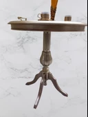 Fiskos Sehpa EKO 90503 Baba 4Ayak 65 CM Hareketli MDF Tabla Parlak Gold El Yapım - 5