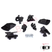 Peugeot Rifter Partner K9 2018-On 9824199280 9824198780 İçin Sağ Sol Ön Far Ayak Tamir Seti thumbnail 4