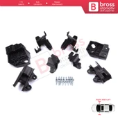 Peugeot Rifter Partner K9 2018-On 9824199280 9824198780 İçin Sağ Sol Ön Far Ayak Tamir Seti - 3