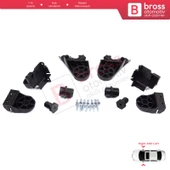 Mercedes C Class W205 C205 S205 A205 2013-2023 A2058200514 İçin Sağ Sol Ön Far Ayak Tamir Seti - 5