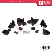 Mercedes C Class W205 C205 S205 A205 2013-2023 A2058200514 İçin Sağ Sol Ön Far Ayak Tamir Seti - 4