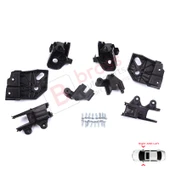 Peugeot Rifter Partner K9 2018-On 9824199280 9824198780 İçin Sağ Sol Ön Far Ayak Tamir Seti thumbnail 2