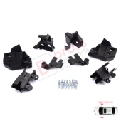 Peugeot Rifter Partner K9 2018-On 9824199280 9824198780 İçin Sağ Sol Ön Far Ayak Tamir Seti thumbnail 5