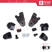 Mercedes C Class W205 C205 S205 A205 2013-2023 A2058200514 İçin Sağ Sol Ön Far Ayak Tamir Seti - 2