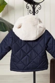 Benittokids Erkek Bebek Çocuk Kulaklı Kapüşonlu Mont 51323 - 6
