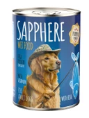 Sapphere Balıklı Yetişkin Köpek Maması Konserve 400 Gr 12 Adet - 3