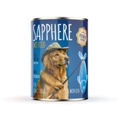 Sapphere Balıklı Yetişkin Köpek Maması Konserve 400 Gr 12 Adet - 4