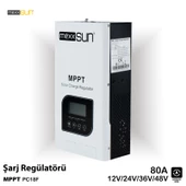 MEXXSUN (PC18F) 80A 12/24/48V MPPT ŞARJ REGÜLATÖRÜ thumbnail 3