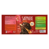 Sapphere Kırmızı Etli Yetişkin Köpek Maması Konserve 400 Gr 12 Adet - 6