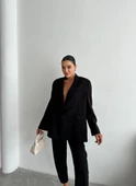 Siyah Washington Blazer Ceket - 6