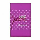 Çizgisiz Renkli Sayfalı Defter Baykuş - 1