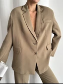 Haki Washington Blazer Ceket - 1