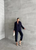 Lacivert Washington Blazer Ceket - 5