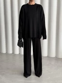 Siyah Kita Basic Triko Takım thumbnail 3