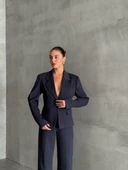 Lacivert Kol Pens Ve Belden Oturtmalı İkili Takım thumbnail 9