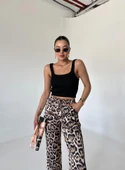 Siyah Askılı Crop Triko Atlet - 4