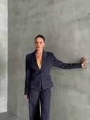 Lacivert Kol Pens Ve Belden Oturtmalı İkili Takım thumbnail 5