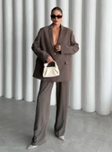 Koyu Vizon Cosmopolitan Ceket-Pantolon Takım thumbnail 1
