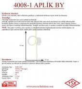 Eray Aydınlatma 4008-1 Beyaz Led Aplik - 3