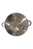 Nishev.com Evini Sev Lüx Çelik Ayaklı Süzgeç 25 cm (Makarna & Pirinç Süzgeci) - 3