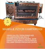 3 Gözlü Tam Otomatik Bakır Çay Kazanı Bayraklı Osmanlı Tuğra Model Elektrikli Pleytli çay makinesi - 3