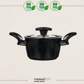 ThermoAD | Festy Mini Tencere | 14 cm | Siyah - 1