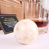 2 Adet Churchill Viski Bardağı ve 2'li Küre Mermer Granit Viski Taşı Sandıklı - 6