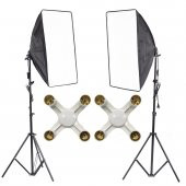 Deyatech YouTube 4 Duylu Video ve Fotoğraf 2li Softbox Seti - 2