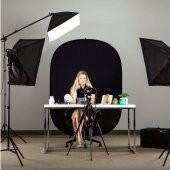 Deyatech 5 Duylu Softbox Set YouTube Ve TikTok Video Çekim Işık - 2