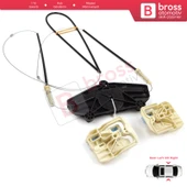 Audi A8 S8 A8L Quattro MK3 D4 4H 2010-2017 4H0839461 4H0839462 İçin Arka Kapı Cam Kriko Tamir Seti - 4