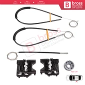 Land Rover Range Rover Sport MK2 L494 2013-2022 LR078871 İçin Arka Sol Kapı Cam Kriko Tamir Seti - 1