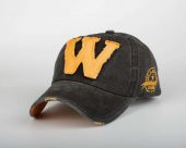 Perlotus Who What Why W Trend Erkek Kadın Eskitme Şapka Antrisit 1 - 2