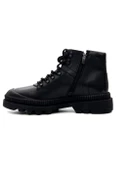 Marcomen 16286 Erkek Kalın Taban Kancalı Deri Bot - 4