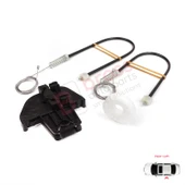 VW Touran MK1 1T1 1T2 1T3 2003-2015 1T0839461 İçin Arka Sol Kapı Cam Kriko Tamir Seti - 4
