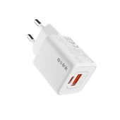 S-link SL-ECG35 Type USB-C 35W PD + 18W USB QC 3.0 GAN PD/PPS Beyaz Hızlı Ev Şarj Adaptörü thumbnail 4