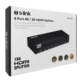 S-link SW-KC32 8 Port 4K * 2K HDMI Splitter - 4