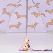 Original Duckhead Duck Kompakt Şemsiye Dachshund Purple - 4