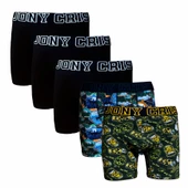 Erkek Boxer 5 li Set Erkek Baksır Kilot Şort - 1