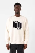 G-Dragon Rich Kids Ekru Erkek 2ip Sweatshirt thumbnail 1