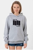 G-Dragon Rich Kids Grimelanj Kadın 3ip Kapşonlu Sweatshirt - 2
