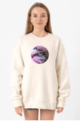 Linkin Park From Zero Ekru Kadın 2ip Sweatshirt - 1