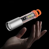 ONELIGHT çakarlı zomlu 1000 lm 1000 metre el feneri - 4