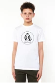 Rolling Quartz Logo Beyaz Çocuk Bisikletyaka Tshirt - 1