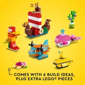 Lego 333 Parça Classic Yaratıcı Okyanus Eğlencesi - Mavi Su Dünyası - 8