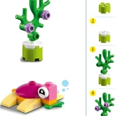 Lego 333 Parça Classic Yaratıcı Okyanus Eğlencesi - Mavi Su Dünyası - 4